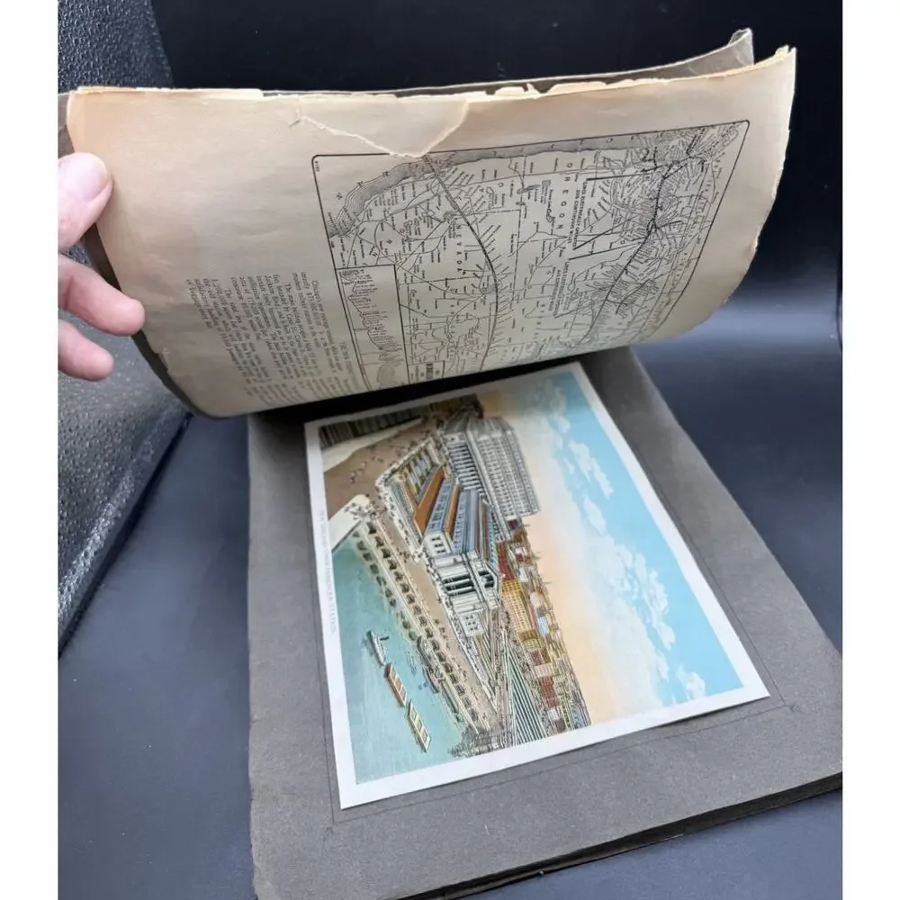 1909 LAKE MICHIGAN TO PUGET SOUND Railroad Scrapbook W Real RR Worker Photos